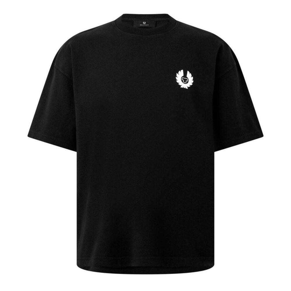 Belstaff Mens Back Print T-Shirt / Black